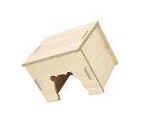 Gissroys Wooden hamster hiding place cave house ideal to create a fun environment for small animal skins