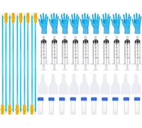 GISUREM 10 Set AI Artificial Insemination Dog Breeding Kit, Canine Breeding Kit, Disposable Canine Artificial Insemination, Dog Insemination Breeder Kit, Canine Breeding Supplies (11.8 inch) M