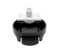 GisWell 1 x Robot Vacuum Cleaner Accessory Silent Wheel Front Wheel for Roborock Robot Vacuum Cleaner S65/S55 Max/S65 Pure/S45 Max/S70/S75/S7/T7S/G10/G20/S8 Pro Ultra (Black)