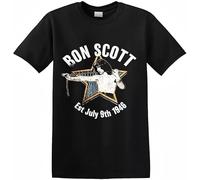 Gisyygg Bon Scott - 'Bon Scott 1946' T-Shirt Black
