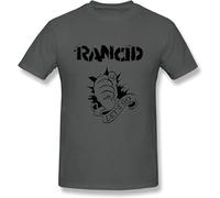 Gisyygg Men's Rancid T Shirt Grey L