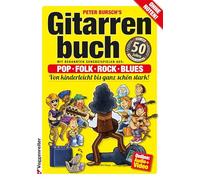 Guitar Book 1 – The most popular guitar book without sheet music – Pop, Folk, Rock & Blues
