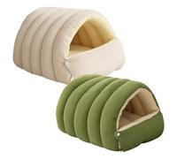 Gitekain Cozy Cat Cave Bed - Warm Pet Tent Nest for Cats, Dogs Puppies, Soft Plush Cat Bed House for Indoor Outdoor Use, Perfect for Bedroom, Living Room, or Winter Season, 7.48 Inches