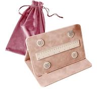 Gitekain Cross Stitching Pattern Holder | Creative Fold-up Knitting Chart Keepers - Magnetic Chart Holder, Versatile Cross Stitching Lines Keeper with Storage Bag for Knitting