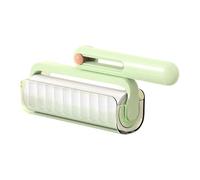 Gitekain Sticky Lint Roller Set - Foldable Pet Hair and Dust Remover with Extra Refill, Multi- Cleaner for Laundry Fabric Carpet Upholstery Car Seats Bedding Hat Shoes and Home Office Daily Cleaning