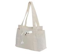 giteo bedding Women Laptop Tote Bags, Large Capacity Shoulder Handbag with Zip and Pocket for Work College School Travel with Compartment and Water Bottle Pocket