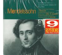 GITLIS IVRY (violino) - Concerto per violino op 64 (1844) in mi Sinfonia n.4 op 90 'Italiana' in LA (1833) Ruy Blas op 95 (1839) (ouv)