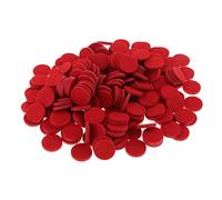 Gitohoni 200 Pieces Car Air Freshener Replacement, Air Vent Essential Pendant, Necklace, Jewelry, Replacement Pads, 21 Colors Included, red