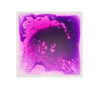 Gitohoni Children Sensory Pad Touch Sensitive Liquid Movement Floor Mat PVC Multi-Layer Tile Interactive Movement Practice Stability Training Suitable for Special Needs Center Home, Purple, 50 50cm