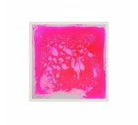 Gitohoni Children Sensory Pad Touch Sensitive Liquid Movement Floor Mat PVC Multi-Layer Tile Interactive Movement Practice Stability Training Suitable for Special Needs Center Home, Pink, 40 40cm