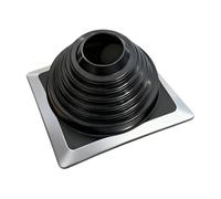 Gitohoni Heater for Heating Roof Flashing with Rigid Metal Mounting Base and Black Rubber Seal for Vent Opening Protection Suitable for Cabin Roof Use, 70-178
