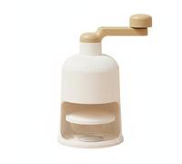 Gitohoni Manual Ice Hand Crank Ice Snow Cone Maker Shaved Ice Machine Dessert Maker Food Grade Design With Stainless Assembly Lightweight Body suitable for