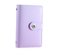 Gitohoni Money Savings Book, Budget Organizer, Storage Book, Envelope, Challenge Folder Made of PU with Large Capacity and Reusable System, Purple