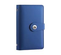 Gitohoni Money Savings Book, Budget Organizer, Storage Book, Envelope, Challenge Folder Made of PU with Large Capacity and Reusable System, Dark Blue