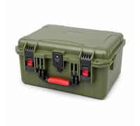 Gitohoni Portable Storage Case Hard Organizer with Combination Lock Clasp Closure Molded Lid and Base Top Handle Polypropylene Build Suitable for Travel Commuting Workshop use Home Storage