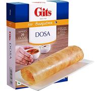 Gits Dosa Instant Breakfast Mix 500g - A Traditional Indian Crispy Brown Dosa Savory Snack - A South Indian Snack Made Of Fermented Rice (Pack of 1)