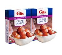 Gits Instant Gulab Jamun Dessert Mix, 500g (Pack of 2)