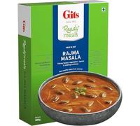 Gits Ready To Eat Meal Rajma Masala 300g - Delicious Red Kidney Beans Curry in a Rich, Spicy Gravy (Pack of 1)