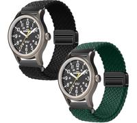 Gittos 20mm Magnetic Watch Strap for Timex Weekender Expedition Scout/Acadia Waterbury Traditional Easy Reader 43mm/T49961SU/T2N654PF/TW2U68200/TWC030800/T2N651/TW2P75800/TW4B12500