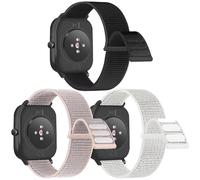 Gittos Nylon Strap 22 mm Compatible with Ruimen/Popglory P66/Fitpolo IDW28/aeac Replacement Strap for Black View/CASCHO P125/OTOZABU T10/Uaue T70-AI/Parsonver SR1/SLOKSFil Watch Strap for Men Women