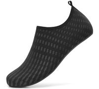 gitzing Water Shoes for Women Men Beach Quick-Dry Swim Aqua Socks Breathable Barefoot Shoes for Surfing Running Driving Pool Yoga(Black,36 EU/3.5 UK)