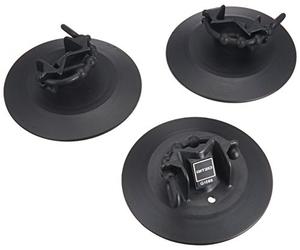 Gitzo G1586B3 Locationschuh (Set of 3), black/anthracite