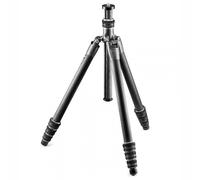 Gitzo GT2545T Traveler Tripod - Compact, Foldable and Light with Short Column Included for Ground Level Shoots, Series 2-4 Sections, Carbon Fibre