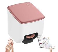 Giuggiolared Electric Mini Nail Art Printer, 3D Nail Printer Mini Printer for Nails, Support APP/DIY, Endless Customization, Intelligent Recognition of Nail Margin, Fast Drawing in 10S
