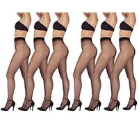 Giulia 15 Denier Summer Tights Women's with Cooling Effect Transparent Matt - Black - M