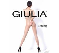 GIULIA INTIMO 20 DENIER CROTCHLESS TIGHTS LIGHT TAN OR BLACK SHADES FREEPOST