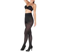 Giulia Ladies Patterned Tights for Special Occasion - Black - M