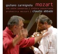 Giuliano Carmignola Danusha Waskiewicz Orchestra Mozart Claudio Abbado - Mozart: The Violin Concertos; Sinfonia Concertante