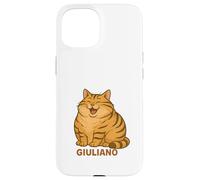 Giuliano the Oat Flake Cat I Don’t Get Angry Case for iPhone 15