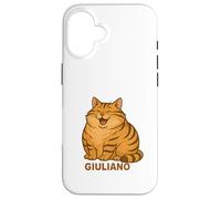 Giuliano the Oat Flake Cat I Don’t Get Angry Case for iPhone 16