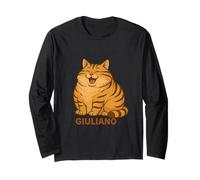 Giuliano The Oat Flake Cat I Don’t Get Angry Long Sleeve T-Shirt
