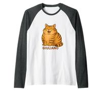 Giuliano The Oat Flake Cat I Don’t Get Angry Raglan Baseball Tee