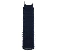 Giuliva Heritage Elizabeth Open-weave Knit Maxi Dress - Navy - XS (UK6 / XS)
