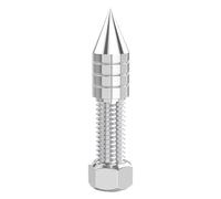 Giuneuow 1 Pcs Stainless Steel Speaker Spikes Hifi Audio AMP Subwoofer Isolation Stand Foot Cone Adjustable Height M6
