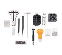 Giuneuow 153 Pcs Watch Repair Kit Professional Spring Bar Tool Set,Watch Battery Replacement Tool Kit,Watch Band Link Pin Tool Set