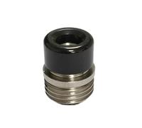 Giuneuow 1PC Intergrated Quickly Remove The Mouthpiece Wide Mouth 1.24cm High Efficiency and Energy Saving Black