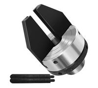 Giuneuow 2-Inch 2-Jaw Pen Drilling Wood Lathe Chuck with 1" X 8TPI Direct Thread Woodworking Lathe Pen Making Drill Hole Tools Wood Lathe Accessory