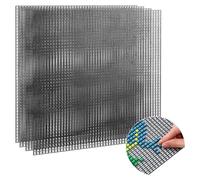Giuneuow 4 Pcs Fuse Bead Boards Canvas for Bead Crafts Compatible with PerlerSnappix Beads 12 Inch X 12 Inch Fuse Beads Pegboards