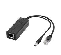 Giuneuow 48V to 5V POE Splitter Adapter 48V to 5V POE Splitter POE Splitter DC Port POE Splitter