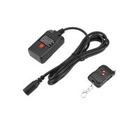 Giuneuow AC 90-240V Portable 3 Pins Wireless Remote Receiver for Smoke Machine DJ Stage Receiver Fog 400W 500W 900W 1500W A