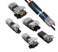 Giuneuow Comprehensive 44-Piece T Tap and I Tap Wire Connectors Kit for Low Voltage 24-20AWG Applications