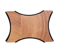 Giuneuow Guitar Neck Rest Support Anti Slip Wood Base 2 Usage Height String Instrument Stand for Electric Acoustic Mandolin