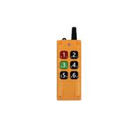 Giuneuow High Power Waterproof and Drop-Proof Industrial Wireless Remote Control EV1527 Chip Ask 2000M Long Range 433Mhz Easy to Use 6 Button