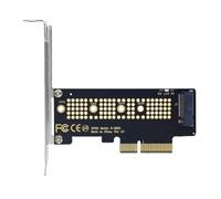 Giuneuow M.2 NVME SSD to PCIe 4.0 Adapter Card 64Gbps M-Key PCIe4.0 X4 for Desktop PC PCI-E GEN4