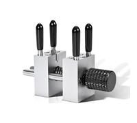 Giuneuow Model Clamping Tool Handheld Mini Bench High-Precision Split Bench Vise Seamless Clamping Model Making Building Tool Black