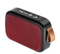 Giuneuow Portable Speakers Outdoor Bluetooth Portable Mini Wireless Bluetooth Speaker Mini Loudspeaker Wireless Column Outdoor Sports Handheld U-Disk Card Insertion Sound System D